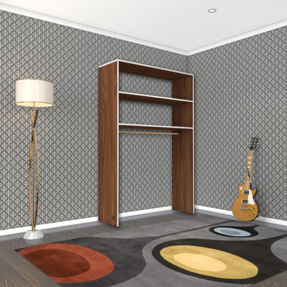 Kenzlife giysi dolabı hayrettin 180*120*40 cvz gardırop - Resim 3