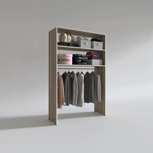 Kenzlife giysi dolabı hayrettin 180*120*40 crd gardırop - Resim 2
