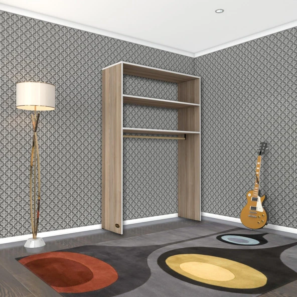 Kenzlife giysi dolabı hayrettin 180*120*40 crd gardırop - Resim 3