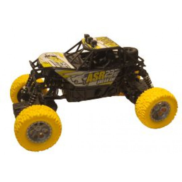 UZAKTAN KUMANDALI ARABA ROCK CRAWLER OFF ROAD SÜPER ŞARJLI ARAZİ ARACI JEEP BUGGY AKREP 1:18 ÖLÇEK - 4