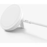 Spigen MagFit (15W) Manyetik Kablosuz Şarj Cihazı iPhone için MagSafe özellikli Kickstand ArcField White - ACH05430