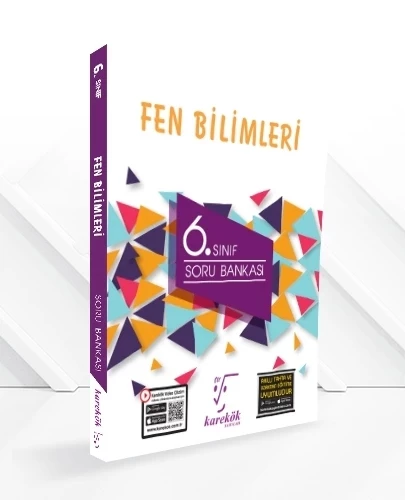 KAREKÖK YAYINLARI 6.SINIF FEN BİLİMLERİ SORU BANKASI