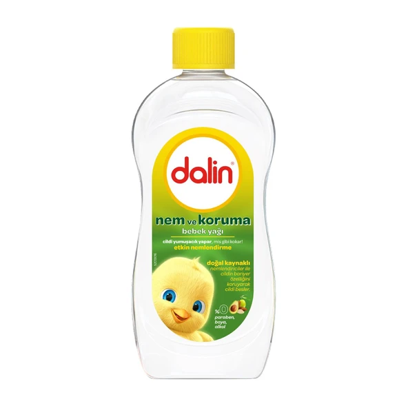 Dalin Bebek Yağı 300ML Nem ve Koruma (Avokado) (5 Li Set) - Resim 2