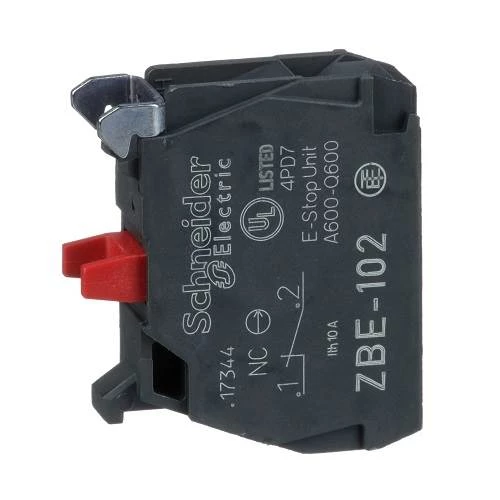 SCHNEIDER No Screw Terminal Kontak Bloğu SN ZBE102 - 2