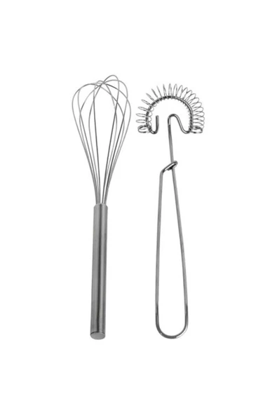 IKEA Bakglad Spatula Ve Idealisk Ikili Çelik Çırpıcı-köpürtücü Seti - 3