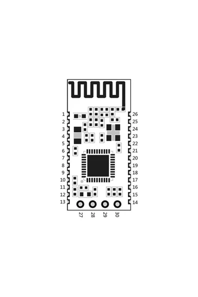 Hc08 Bluetooth 4.0 Ble Seri Haberleşmeli Modül - 3