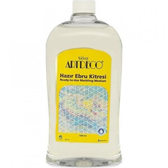 Artdeco Ebru Boyası Sıvı Kitre 1000 ml