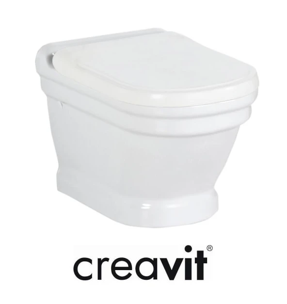 Creavit Asma Klozet Ve Yavaş Kapanır Kapak ANTİK