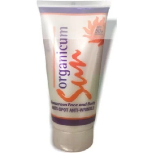 Organicum Sunscreen Face And Body Anti-Spot Anti-Wrinkle Spf 50+ 100 Ml.