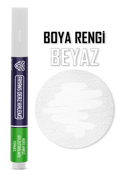 3lü Beyaz Derz Kalemi Hızlı Kuruyan Yedek Uç Su Bazlı Kokusuz Derz Dolgu Fayans Yenileme Boyası - 6