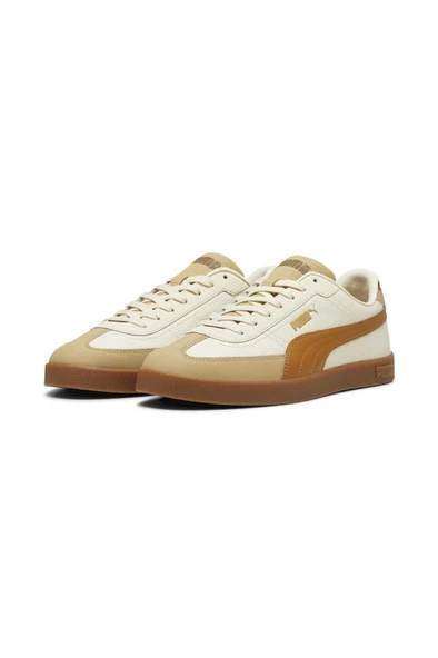 Puma Club II Era Lthr 397448 01 Erkek Sneaker Ayakkabı Bej Taba 40-45 - 3