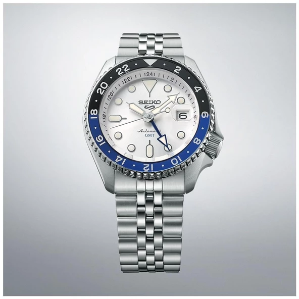 Seiko 5 Sports GMT SSK033K Erkek Kol Saati SSK033K1 - Resim 2