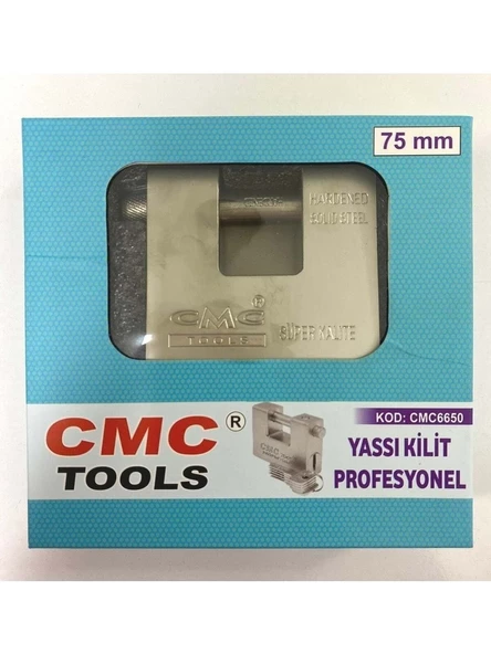 Cmc Tools Çelik Yassı Asma Kilit 75 MM CMC6650 - 2