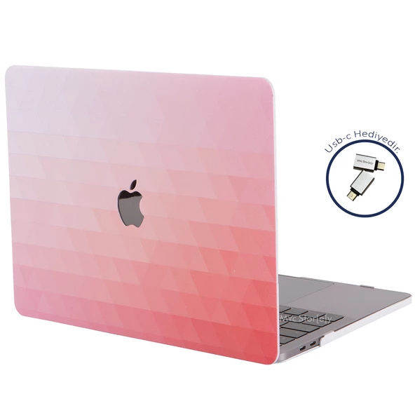 Macbook Air M1 Kılıf 13 inç Paint02 (TouchID'li M1 Air) A2337 A2179 A1932 ile Uyumlu - 9