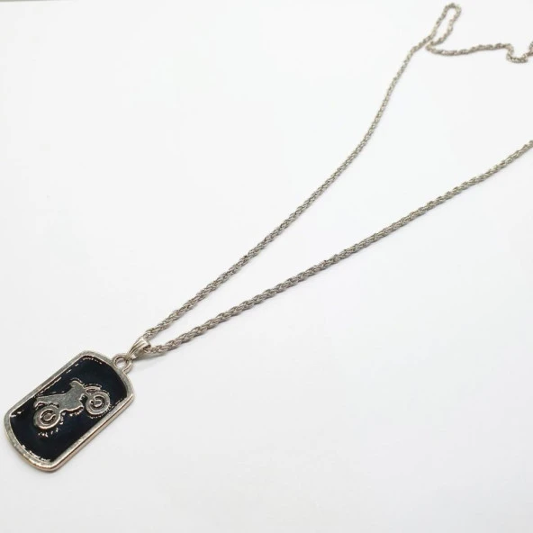 Motor Model Erkek Kolye - 2