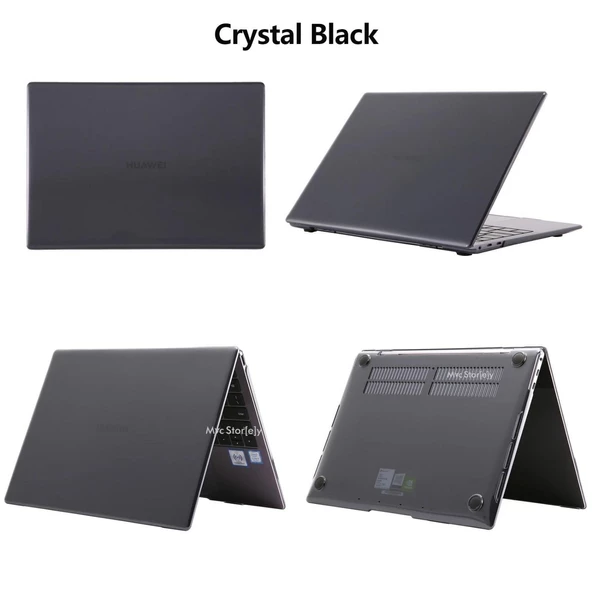 Huawei Kılıf Matebook X Kılıf (2020 Yılı) ile Uyumlu Parlak Kristal Kapak Kılıf - 8