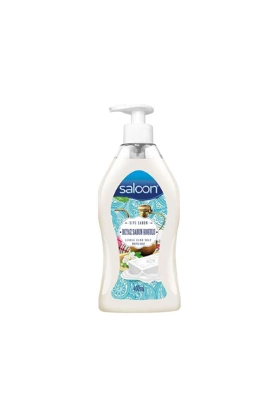 SALOON SIVI SABUN BEYAZ SABUN KOKULU 400 ML - 2