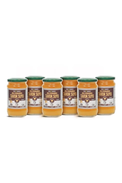 Veg&Bones Jöle Kıvamında Tavuk Suyu 320 ml X 6 Adet
