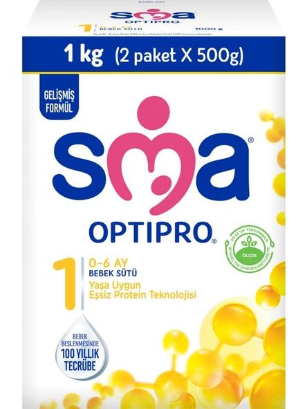 SMA Optipro 1 Probiyotik Bebek Sütü 1000 gr