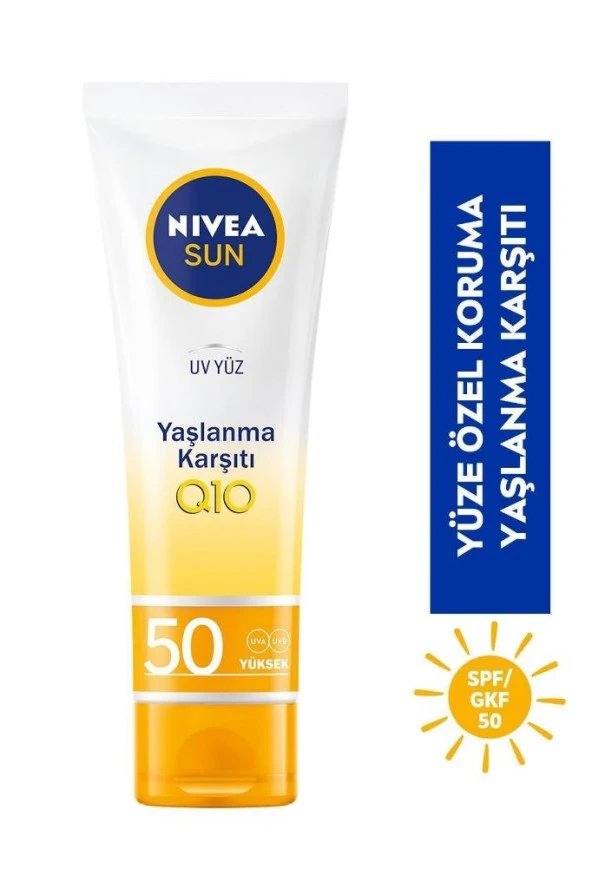 Nivea Yaşlanma Karşıtı Yüz Kremi Spf50 50 ML