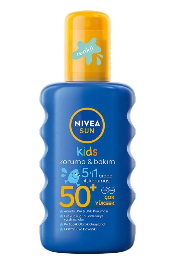 Nivea Sun Çocuk Hassas Koruma Güneş Spreyi Spf 50+ 200 ML - 2