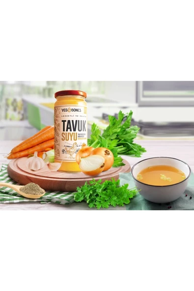 Veg&Bones Tavuk Suyu 480mlx6 Adet - 2