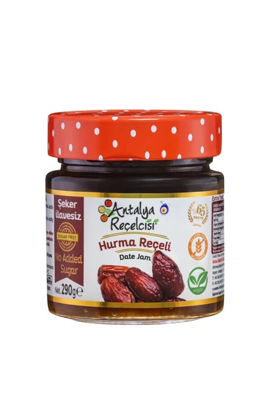 Antalya Reçelcisi Hurma Reçeli 290g Rafine Şeker İlavesiz