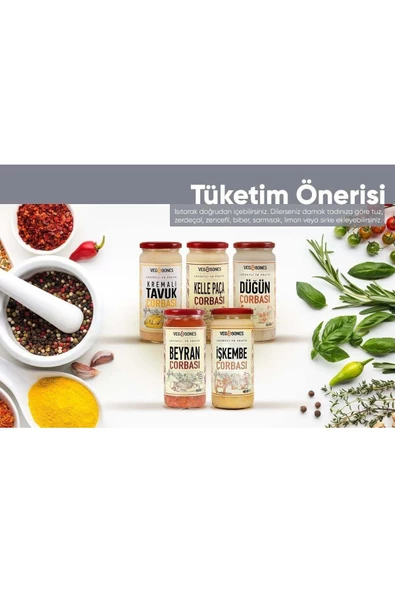 Veg&Bones Işkembe Çorbası 480ml - 4