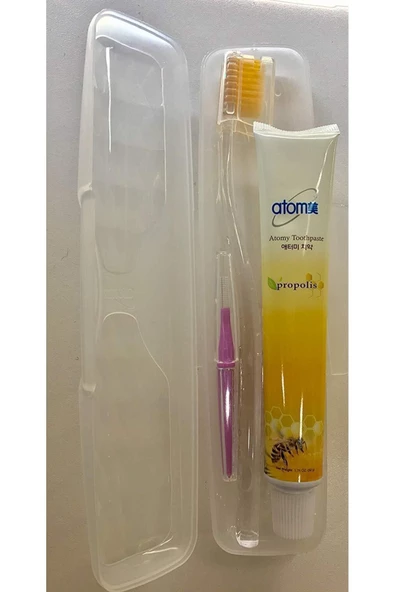 Atomy Altın tozu içeren atomy ekstra yumuşak seyahat kiti kore markası