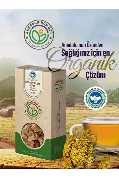 anadolu'nun özü organik üretim Organik Civan Perçemi Çayı ''30gr'' - 2