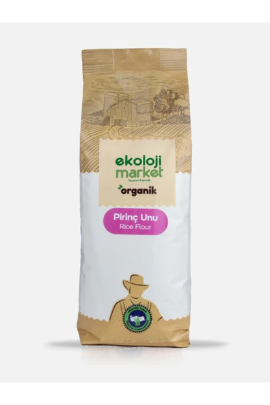 Ekoloji Market Organik Pirinç Unu 750 gr