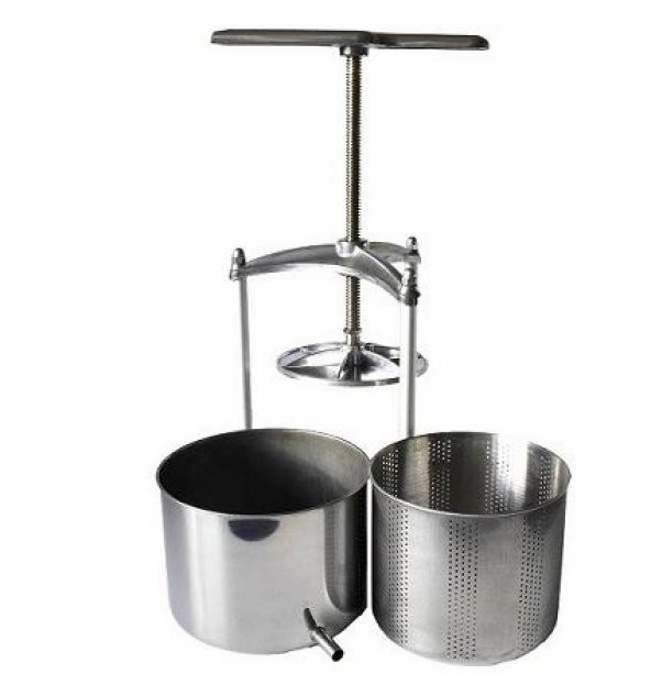 Fenglin TFP 6 Litre Paslanmaz Çelik Meyve Sıkma Presi - 4