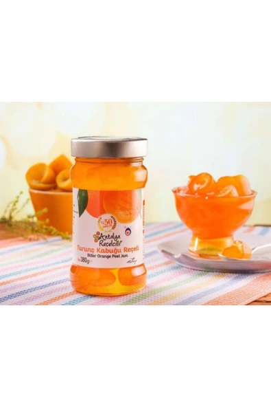 Antalya Reçelcisi Turunç Kabuğu Reçeli 380g Klasik Seri - 2
