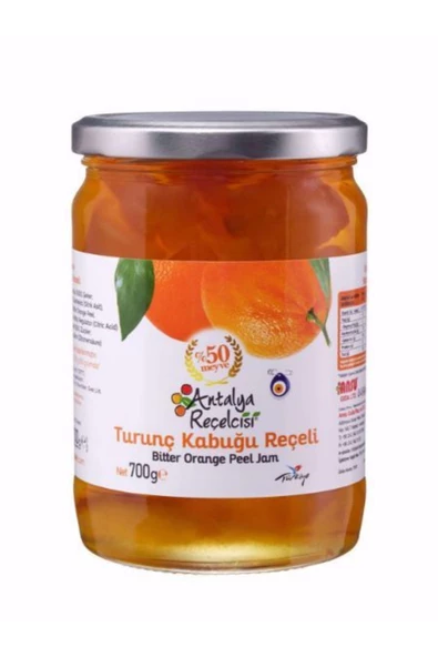 Antalya Reçelcisi Turunç Kabuğu Reçeli 700g Klasik Seri