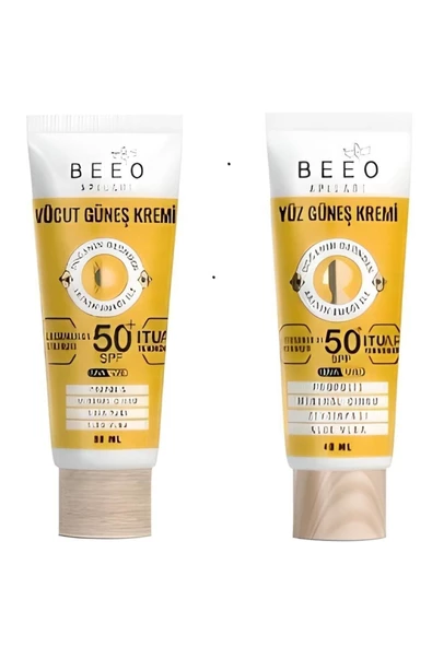 BEE'O Yüz Güneş Ve Vücüt Güneş