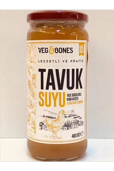 Veg&Bones Veg& Bones Tavuk Suyu Çorbası