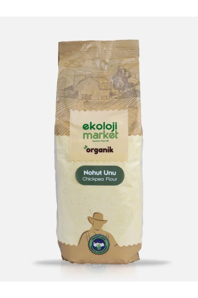 Ekoloji Market Organik Nohut Unu 750 Gr.