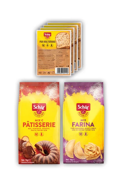 Schar Özel (4 Multigrano + 1 Mix C + 1 Mix F)