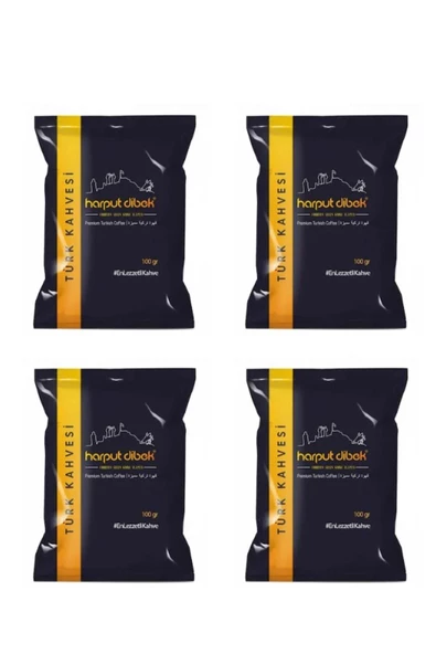 HARPUT DİBEK Türk Kahvesi 4 Adet (4x100 gr )
