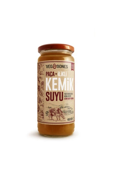 Veg&Bones Paça + İlikli Kemik Suyu 480 Ml ( 5 ADET ) ürün görseli 1