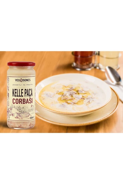 Veg&Bones 3 Işkembe Ve 3 Kelle Paça Çorbası Avantajlı Paket 6 Adet - 3