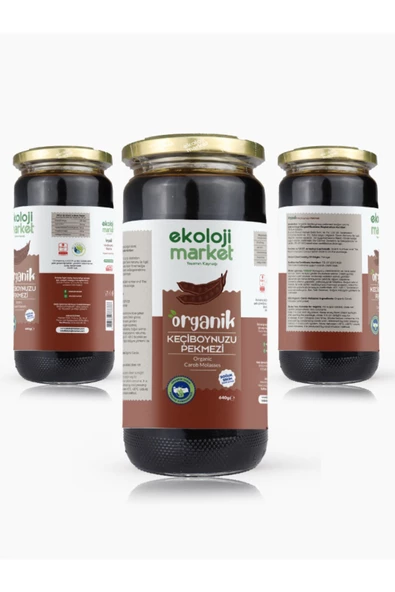 Ekoloji Market Organik Keçiboynuzu Pekmezi 640 gr - 4