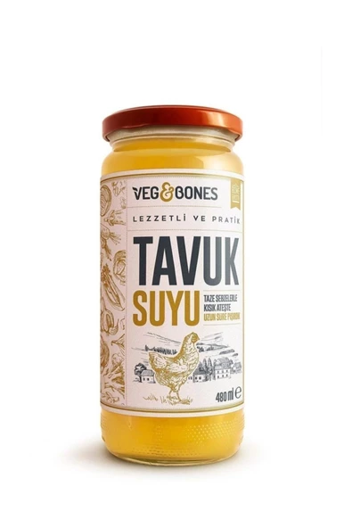 Veg&Bones Veg&bones Tavuk Suyu Çorbası 480 Ml