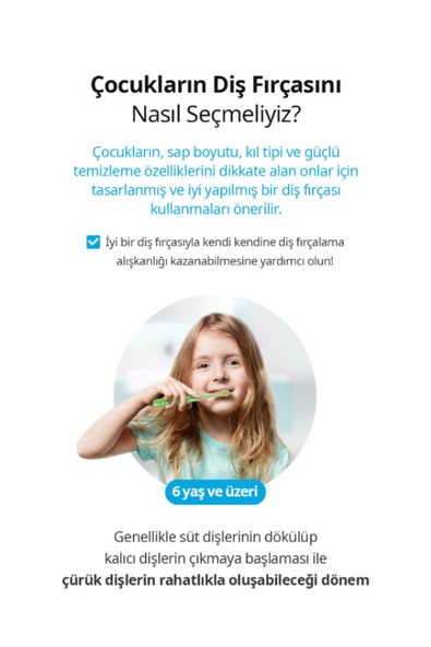 Atomy DİŞ FIRÇALAMAYI İLK DEFA DENEYİMLEYEN ÇOCUKLARA ÖZEL 8 ADET FIRÇA - 5