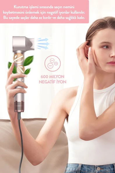 Sinbo SHD-1729 Pro Airwrap Compact Multi-Styler Saç Şekillendirme Seti - 2