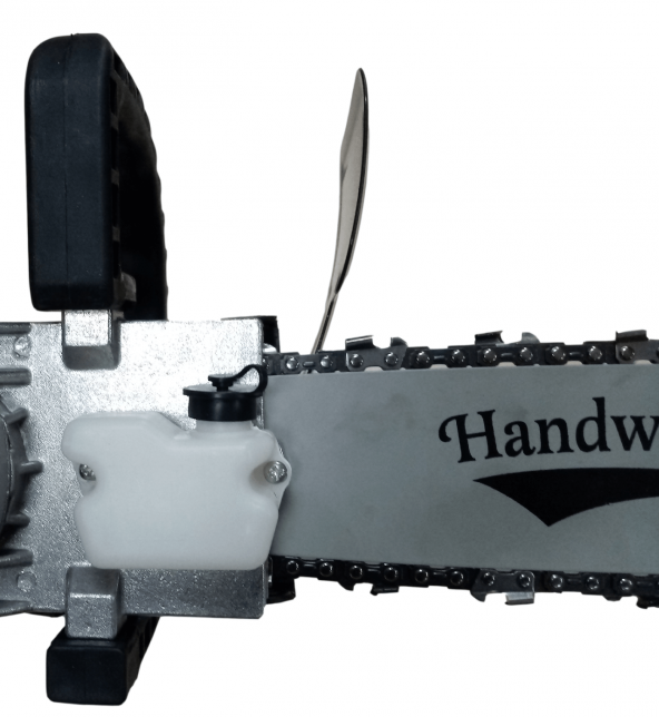 Handwerker Avuç Taşlama Makinası Uyumlu Otomatik Yağlamalı Zincirli Testere Aparatı 35 cm + 2 Zincir - 6