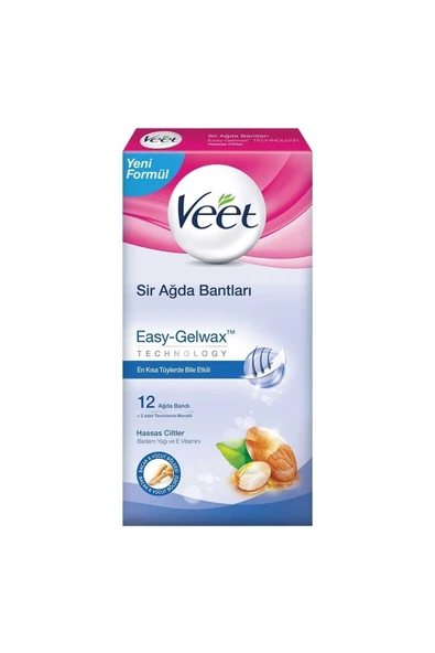 Veet Professional Ağda Bandı Hassas 12'li
