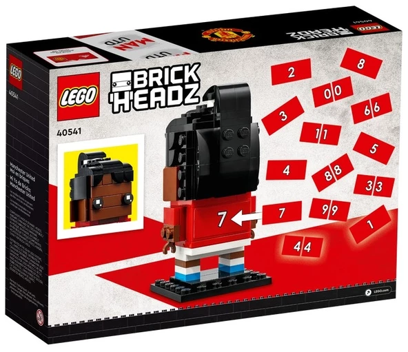 LEGO 40541 Brickheadz Manchester United Kendini Figüre Dönüştür - 2