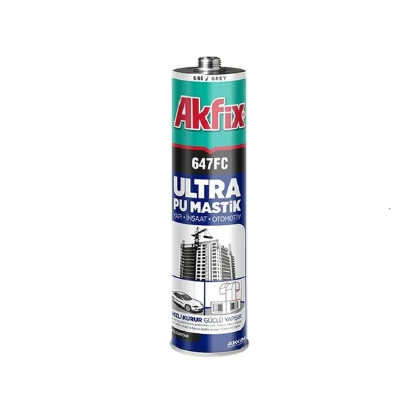 Akfix Pu Mastik P647FC Ultra Kırmızı 280ml ürün görseli