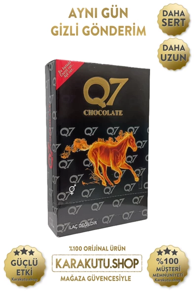 Q7 Çikolata 35 Gr 4 Adet - 2